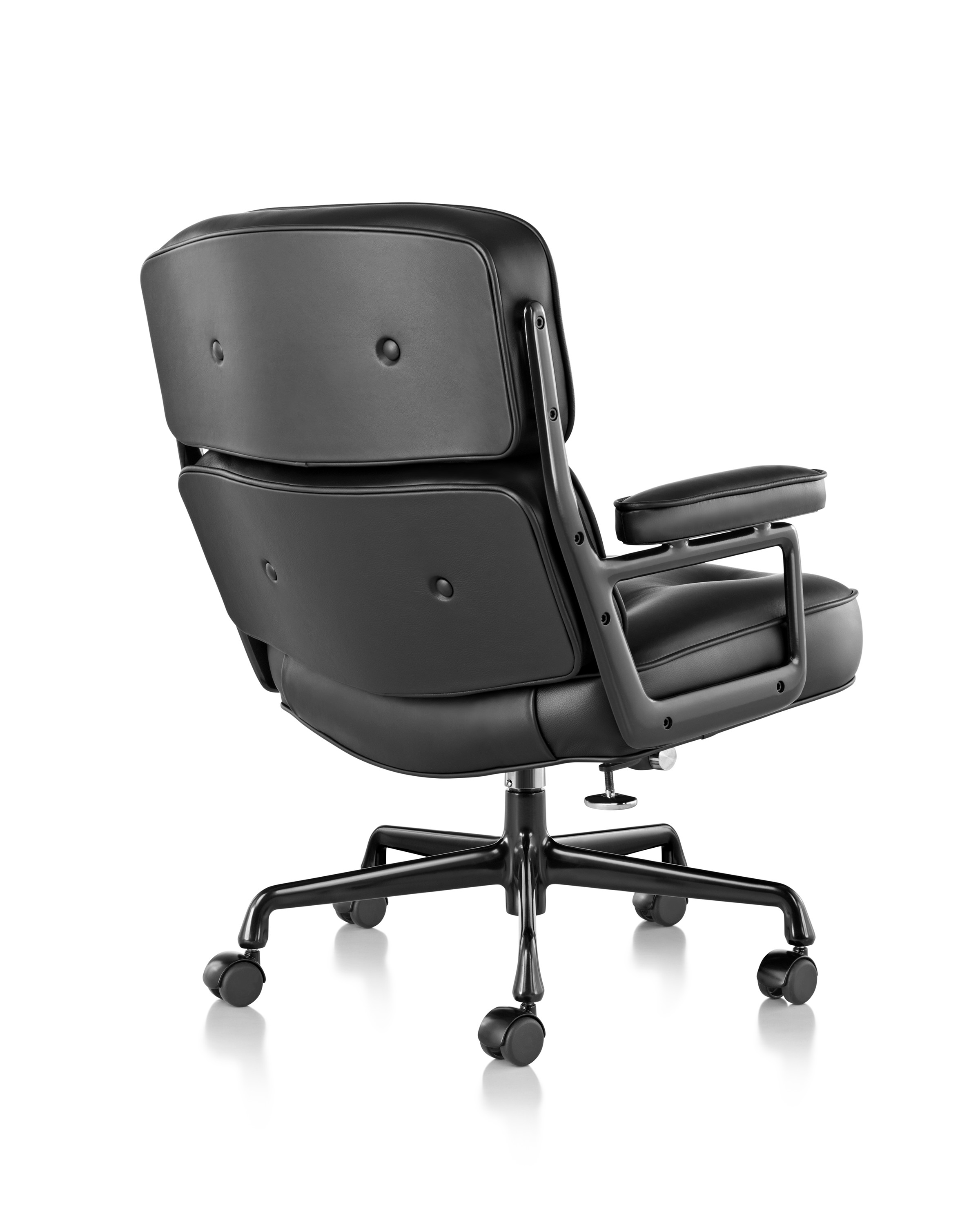 办公椅|现代真皮中班椅|办公家具|登录入口家具|伊姆斯软包罗宾椅